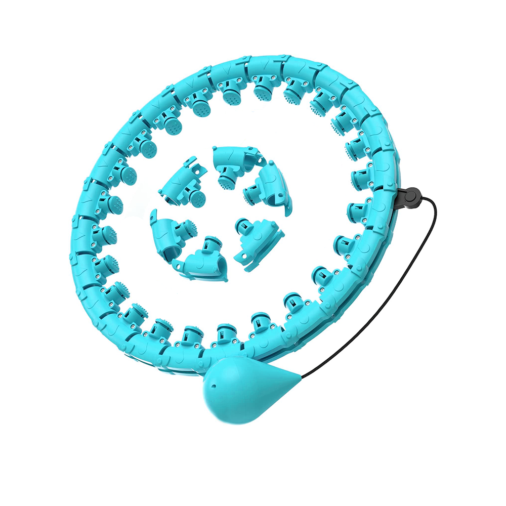 Adjustable Exercise Hula Hoop Detachable Circular Workout Equipment