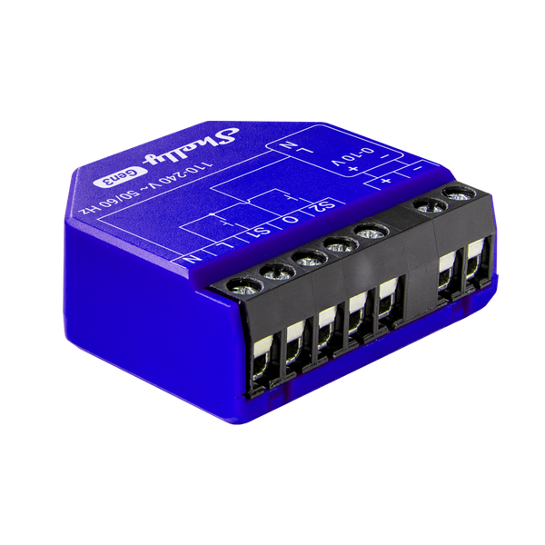 Shelly Dimmer 0/1-10V PM Gen3 Dimming Controller With Power Measurement