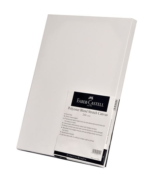 Faber Castell, Stretch Canvas 260 gsm (Thin Edge) 16"x20