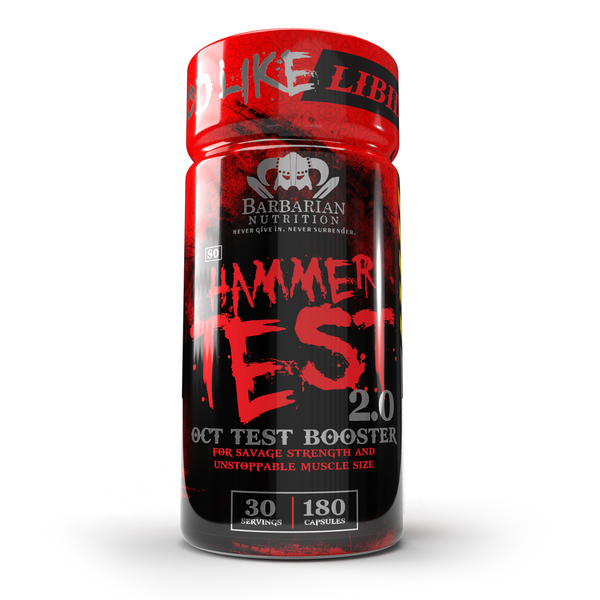 Barbarian Hammer Test 2.0 180 Capsules