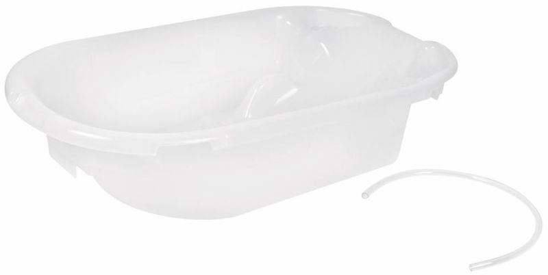 Bathtub with Drain Pipe