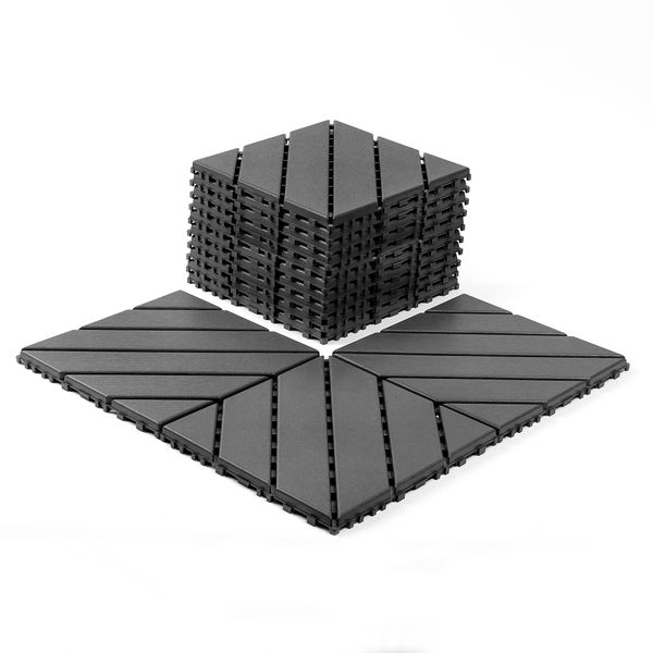 Durable and Waterproof Interlocking Tiles for Indoor-Outdoor Installation