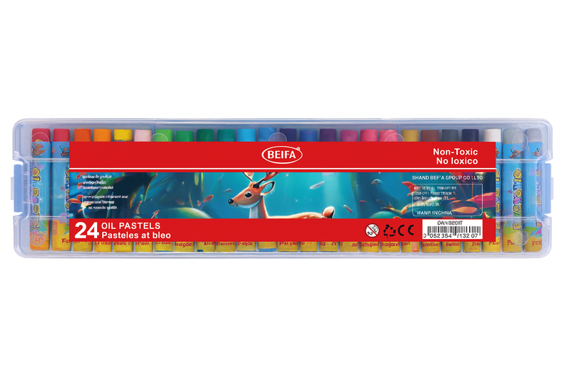 BEIFA Oil Pastel Set - 24 Colors