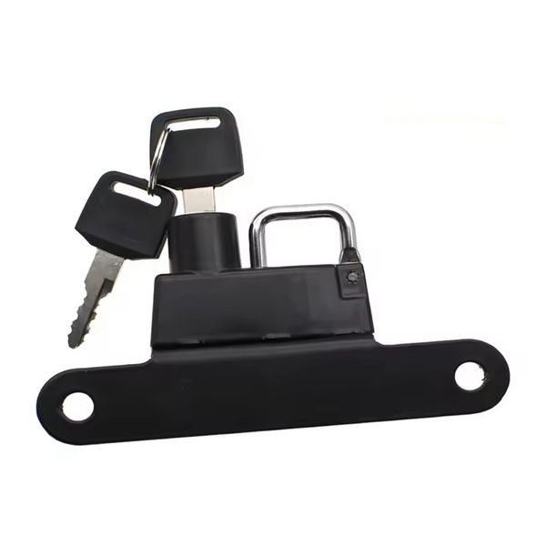 Motorcycle Helmet Lock Mount Hook with 2 Keys Compatible with Bmw
