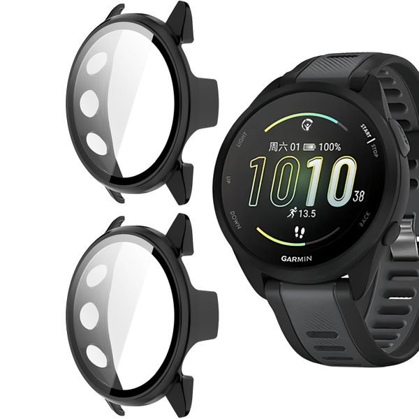 Compatible with Garmin Forerunner 165 and 165 Music Watch Screen Protectors