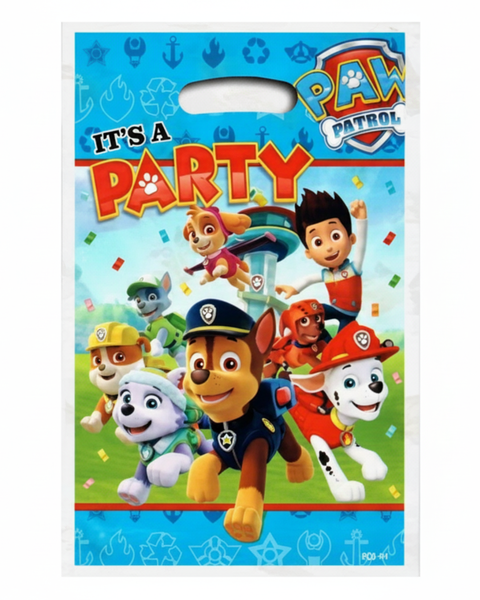 Paw Patrol Party Pack Loot Bags for Kids (30 Bags)
