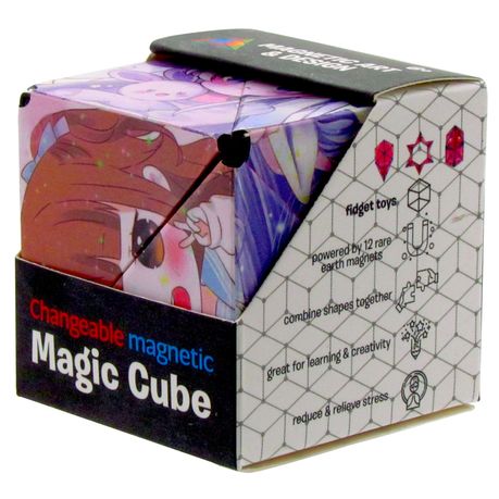 FIDGET TOY MAGNETIC MAGIC CUBE CHANGEABLE SHAPES