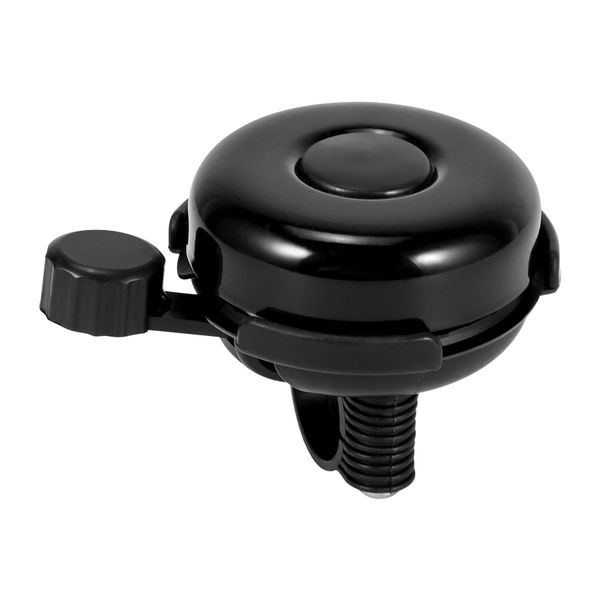 Aluminum Bike Bell Ring for Adults Men Women Kids Girls Boys (Black)