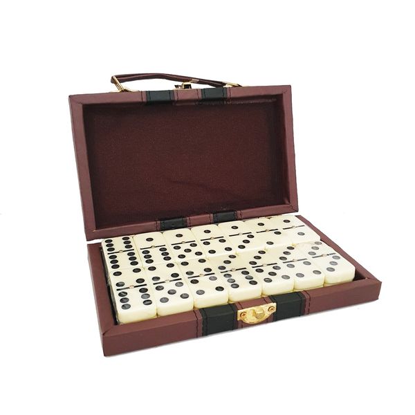 Dominos Double Six in Case - 28 Piece