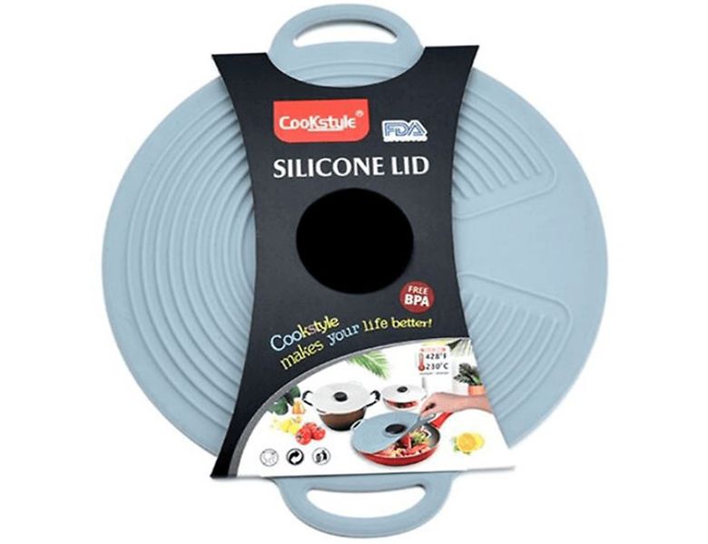 Multifunctional silicone lid/food covering- Aqua
