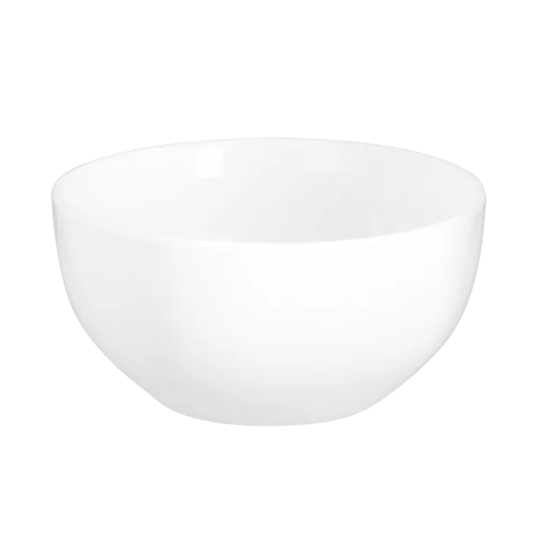 Plain Porcelain Cereal Bowl - 20,5 cm - 4 Piece - White