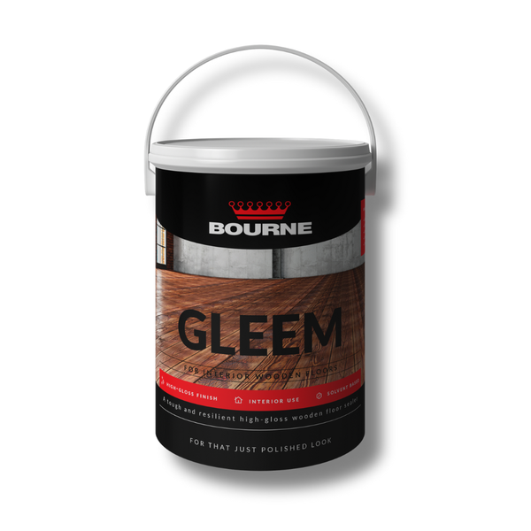Bourne Gleem High Gloss Interior Wooden Floor Sealer 5lt