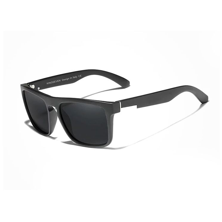 Kingseven UV400 TR90 Polarized Sunglasses - Black & Grey | Shop Today ...