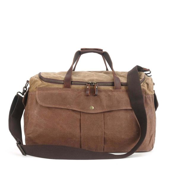 Vivace - Waterproof Canvas and Leather Travel Bag