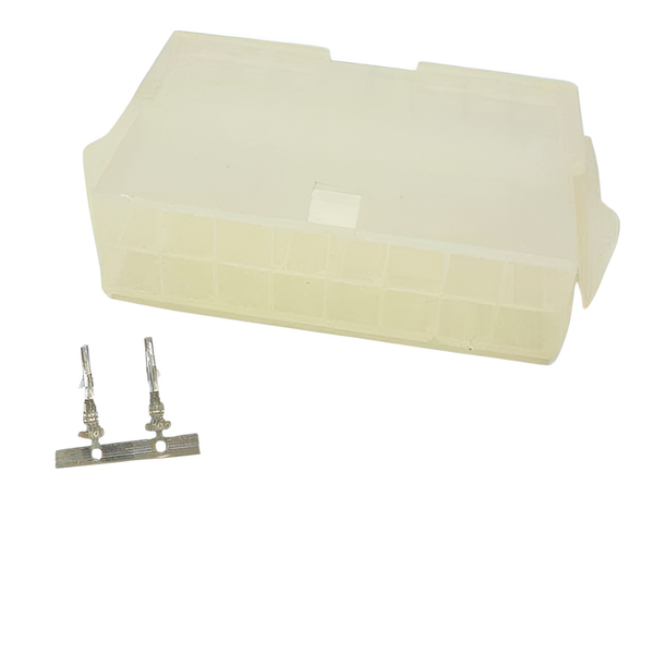 XY141-16M: 4.2mm, 16-Way Square Male Connector w/ Release-Lock, 5A-250VAC