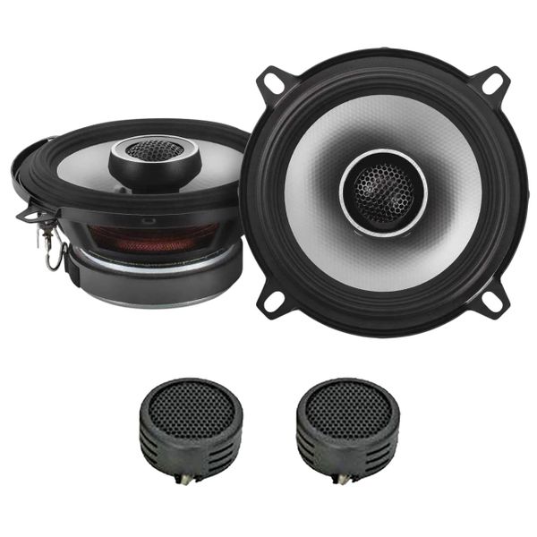 Alpine S2-S50 S-Series 5" 170w 2-Way Coaxial Speakers Set &amp; Evo Tweeters