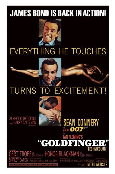 James Bond (Goldfinger) Poster