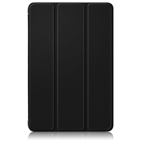 BasicX Galaxy Tab A9 Plus Smart Leather Case - Slim, Shockproof, Black