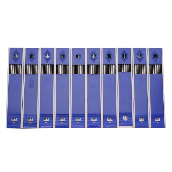 60Pieces 2 8 Mm Solid Carpenter Pencil Refills For Woodworking(Black)