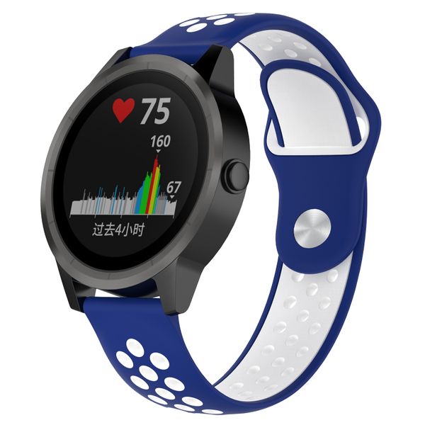 Rocco Tech - Garmin Vivoactive 3 - Dual Colour Design Replacement Strap