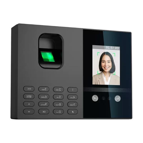Smart facial recognition, fingerprint, and palm print attendance machines