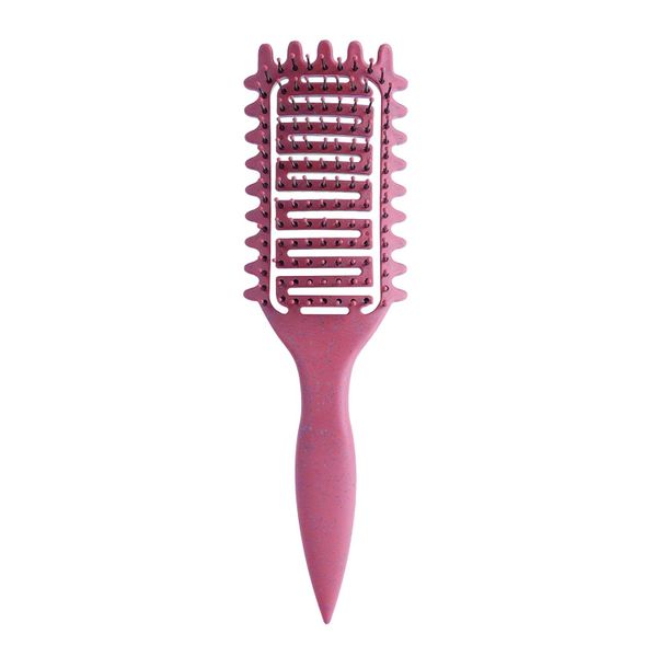 Hollow Curly Hair Brush - Detangling &amp; Styling Brush for Wet and Dry Hair