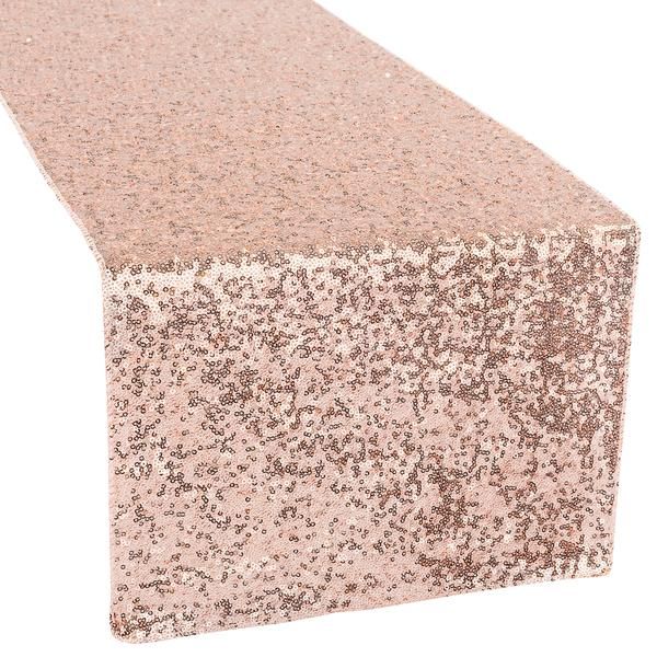 Rose Gold Sequin Table Runner-3m