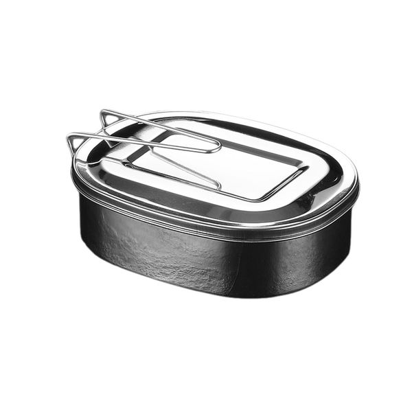 Premium stainless steel Portable Camping Lunchbox with Handle Lunch Box