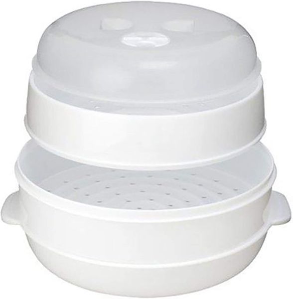 2-Tier Microwave Steamer x 2