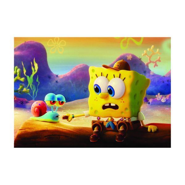 Cartoon Gary and Sspongebob - A1 Poster