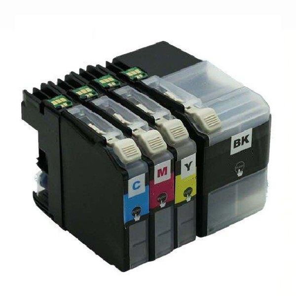 LC569 Black &amp; LC565 Cyan / Magenta / Yellow - Ink Cartridges Compatible with Brother