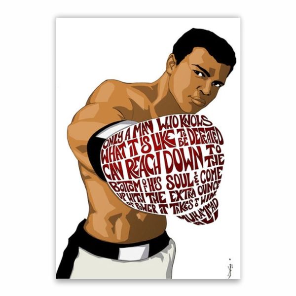 Muhammad Ali Quote Poster - A1