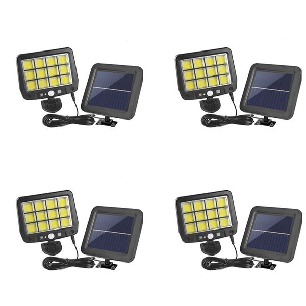 4 Set Of 12 Split COB Solar Powered LED Light FA-JX-F144-12