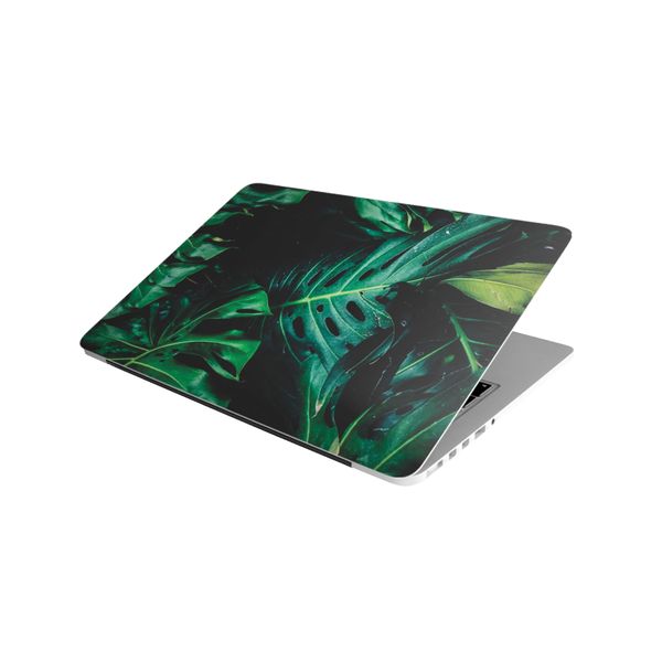 Laptop Skin/Sticker - Big Green Leaves