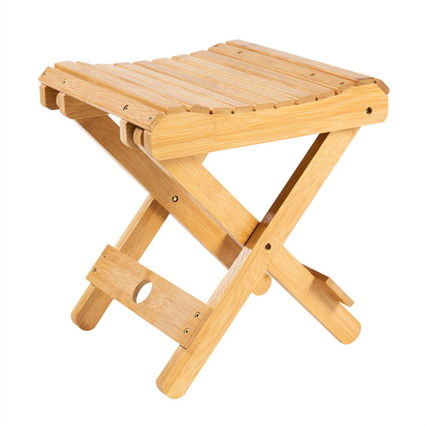 Small Nanzhu Folding Stool Portable Solid Bamboo Outdoor Fishing
