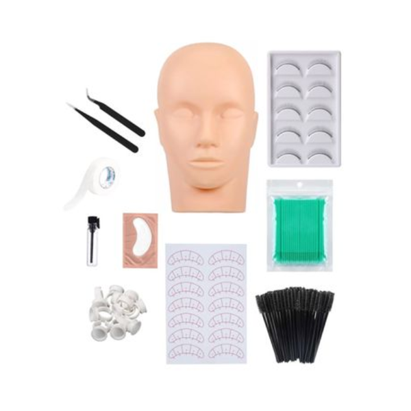 Professional Eyelash Extension Practice and Training Kit