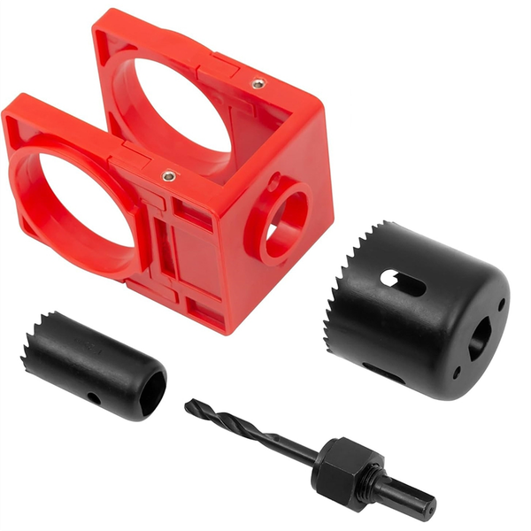 Metal Door Lock Hole Saw Door Knob Installation Compatible with Universal