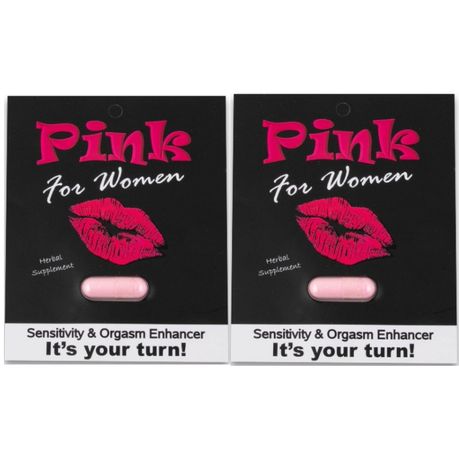 Pink For Woman Sensitivity and Orgasm Enhancer 2 pills Shop