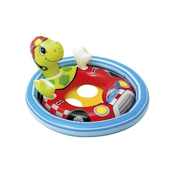 Turtle Pool Float for Kids Inflatable Rider Seat 23KG Weight Capacity