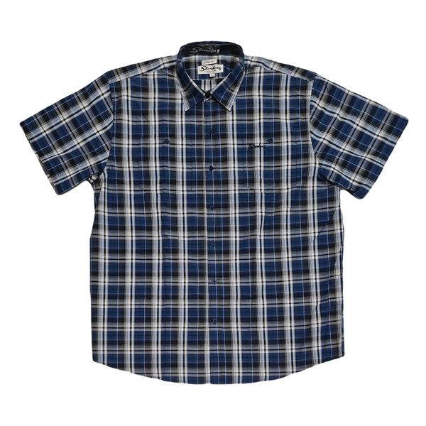 Sterling Check Shirt Blue/Black/White image