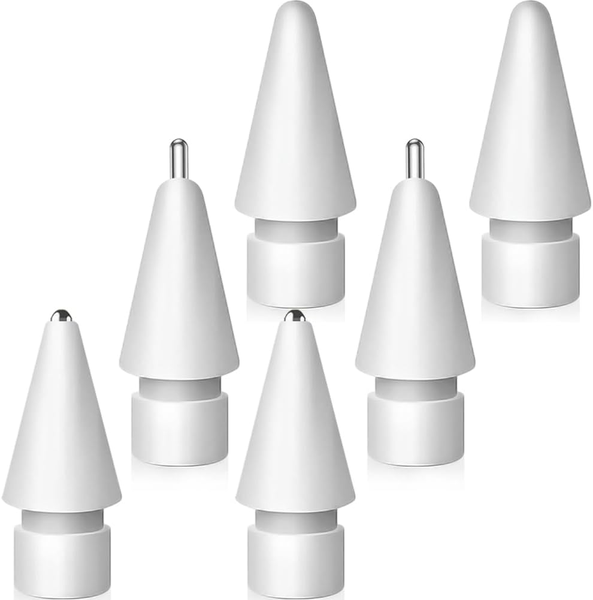 6PCS Replacement Tips Compatible with Apple Pencil 1st/2nd/USB-C