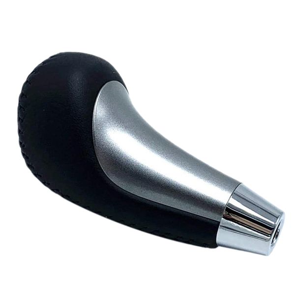 Car Leather Gear Shift Knob Compatible with Hyundai Tucson IX35 Kia Sorento
