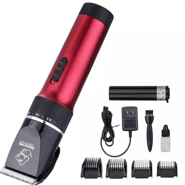 Professional Pet Hair Trimmer with Comb Guides