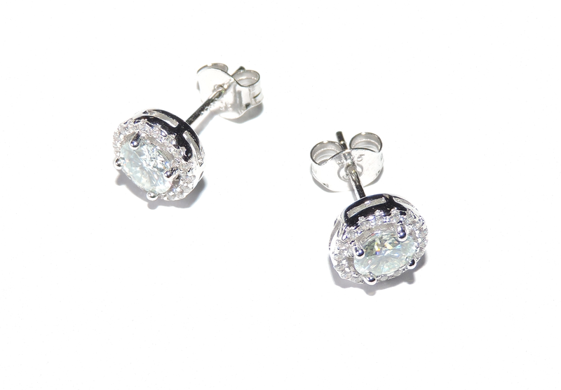 Silver 925 Sterling Silver Stud Earrings