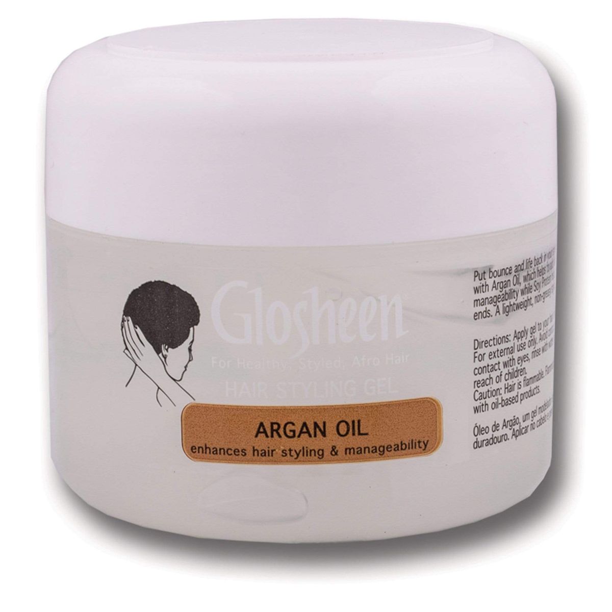 Glosheen Argan Oil Hair Styling Gel 500ml | Buy Online in South Africa |  