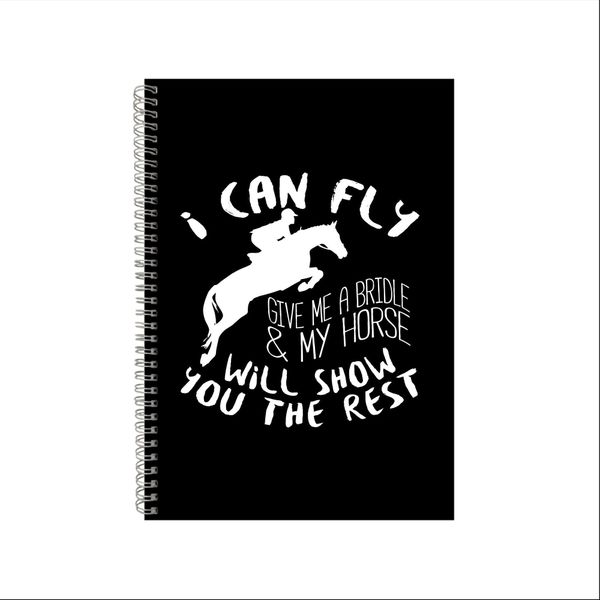 Horse Notebook Equestarian Gift Idea A4 Notepad Pad 32