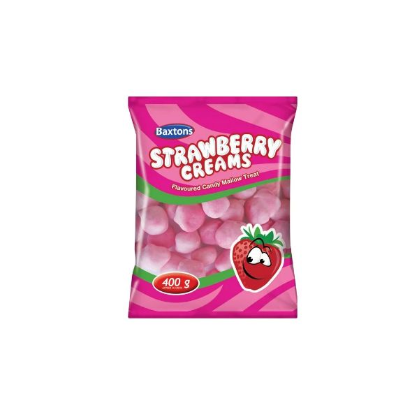Baxtons Candy Mallow Strawberry - 1 x 400g