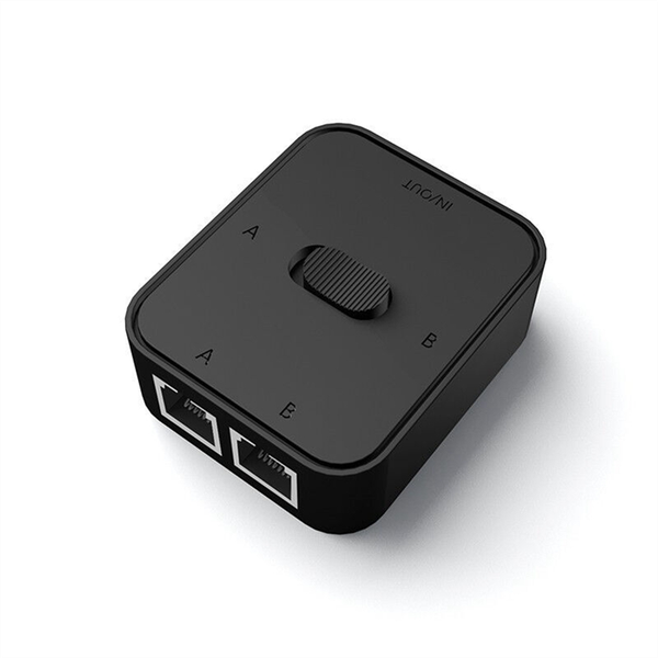 2 Port RJ45 LAN CAT6 Network Switch Selector 1000Mbps