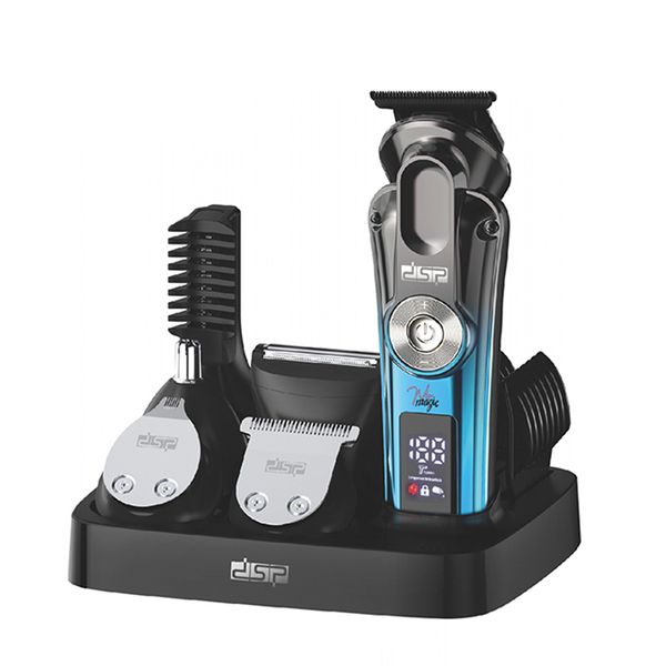 8-in-1 Electric Trimmer Razor Grooming Kit for Men LED Display Waterproof
