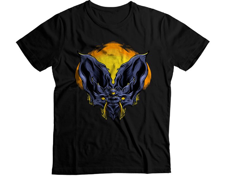 Bat With Yellow Eyes T-Shirt